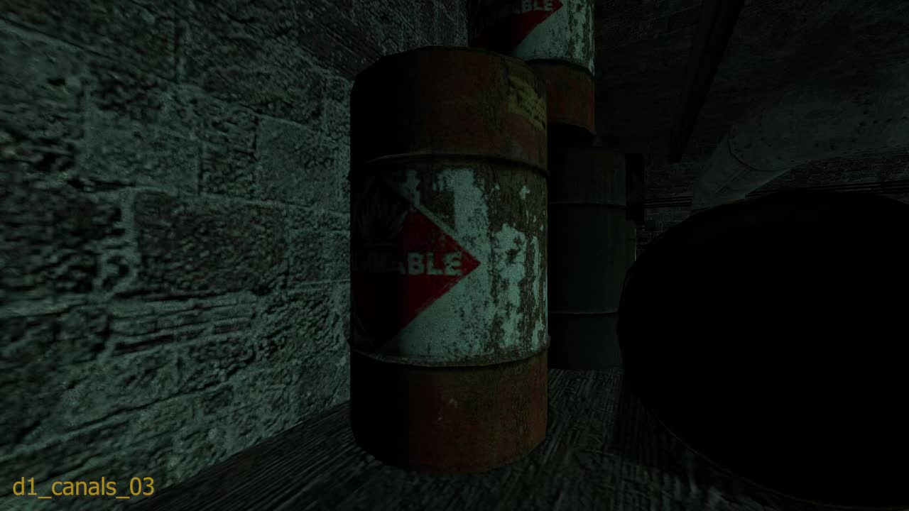 Every Explosive Barrel in Half-Life 2