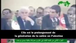 Discours de Kadhafi sur nos élites