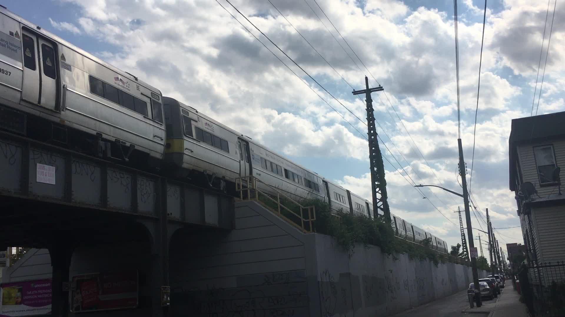 LIRR Budd M3 on the Port Washington Branch (2016)