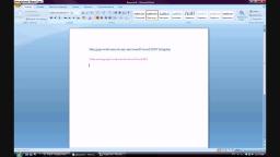 microsoft word 2007 letsplay.wmv