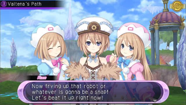 Hyperdimension Neptunia U Action Unleashed - Ch.3 Quest Cutscene - White Serenity