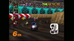 Jugando Mario Kart 64