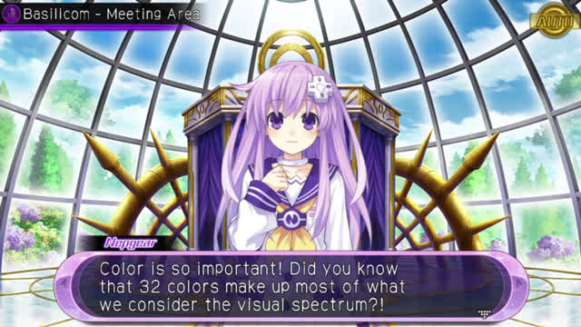 Hyperdimension Neptunia U Action Unleashed - Abandon Irregular Quest Cutscene 3 - Color Curse