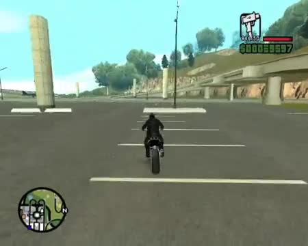 GTA San Andreas SAMP Bike Stunt