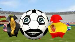 World Cup 2010 - Wavin' Flags & Singing Soccerballs - Animated Clip