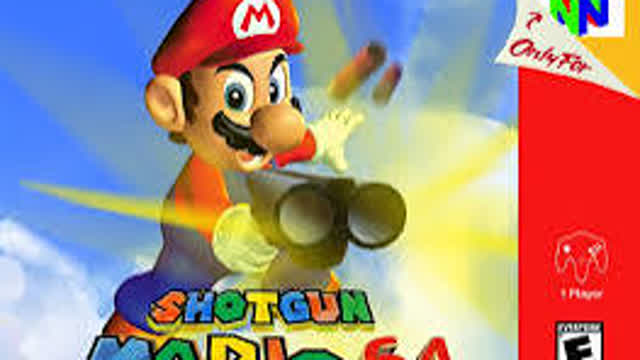 Shotgun Mario 64:Cool Cool Mountain Li'l Penguin Lost  (Speedrun at 0:59)