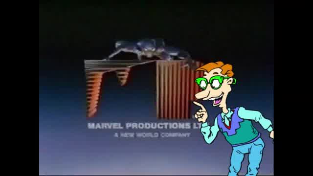 Drew Pickles goes to the Marvel Productions Logo