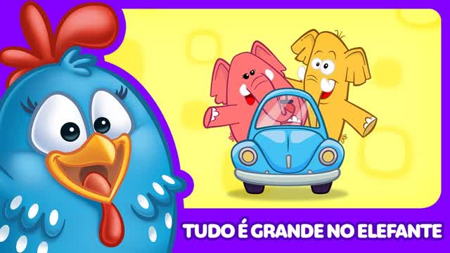 Tudo é Grande no Elefante - Galinha Pintadinha 5 - OFICIAL