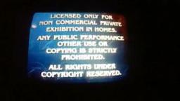 Warning Paramount Home Video 1990s