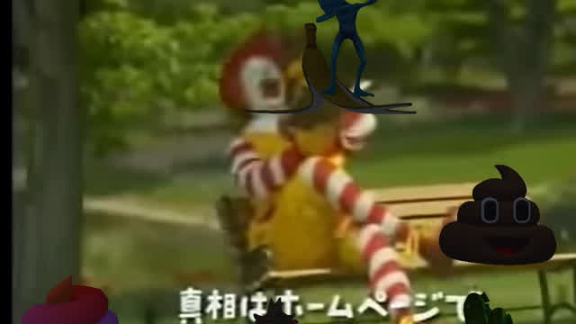 Ronald Mcdonald VS. 3D Effects.