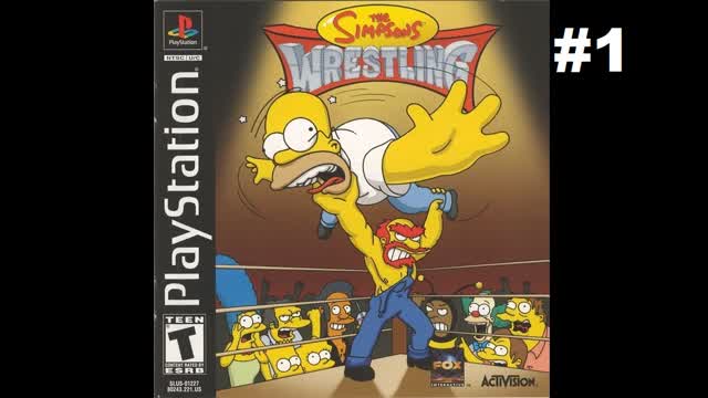 The Simpsons Wrestling (2001) #1