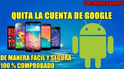 Como quitar la cuenta de google en cualquier tablet