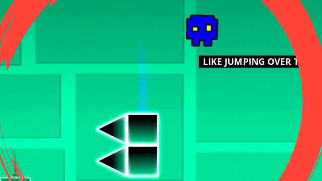 Geometry Dash TIME MACHINE Jumping Hack/Glitch!!11