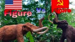 Figure Vs Figure Episode 5- Safari American Mastodon vs Safari Russian Mammoth