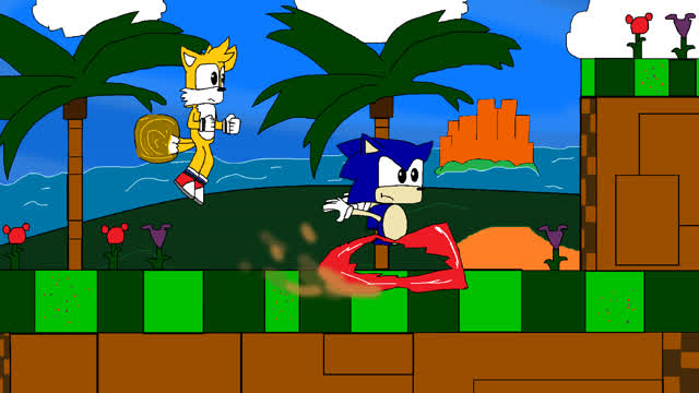 Sonic The Hedgehog 2 (1992) Emerald Hill Zone