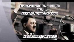 LLAMAMIENTO DEL GOBIERNO DEL REICH AL PUEBLO ALEMAN