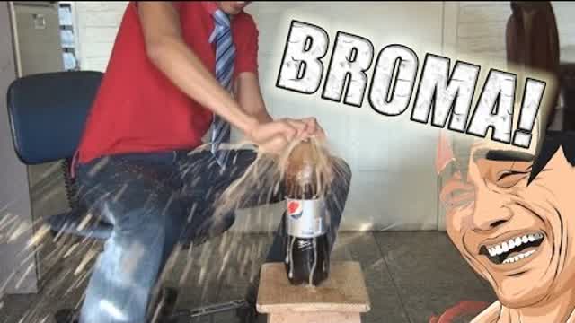 La mejor broma del 2013 / Cola + Mentos