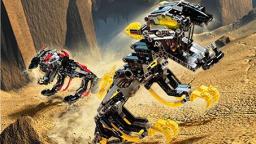 Classic LEGO Bionicle Review: Muaka and Kane-Ra