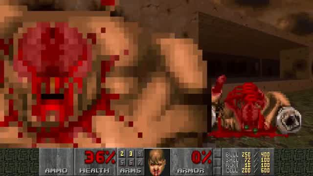 Doom II: The Mancubus death sound but with Ethan Ralph's shart mixed in (by ThyBonesConsumed)