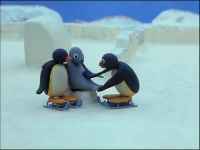 Pingu - 13. Ice Hockey - (Original VHS version - HQ - Restored)