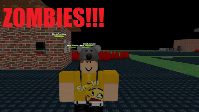 I'm trying to build to survive zombies! Roblox