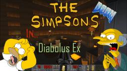 Simpsons DOOM in Diabolus Ex