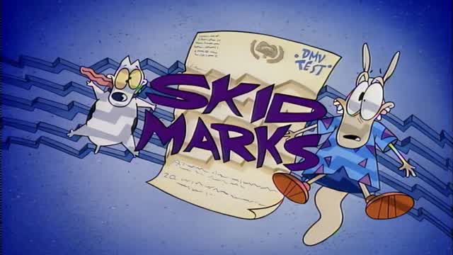 Rocko's Modern Life - S01E18 - Skid Marks