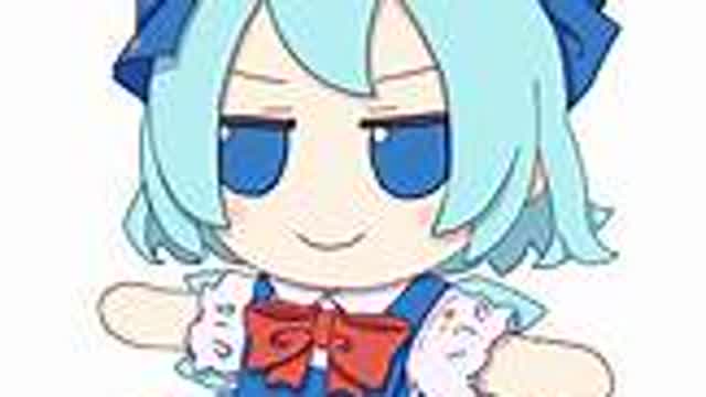 Silly Cirno Plushie!