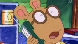 ARTHUR READ IS ON THE TELEPHONE