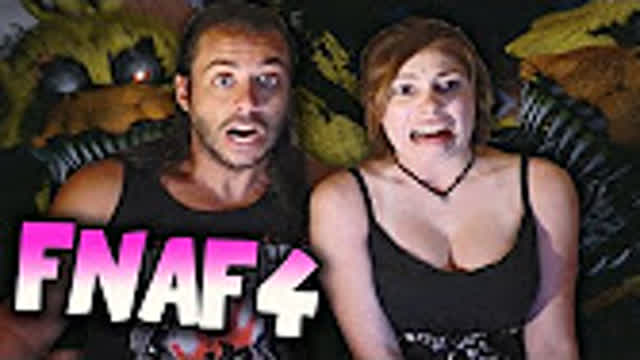 FIVE NIGHTS AT FREDDY'S 4 en la cama de un hotel (con Natalipa)