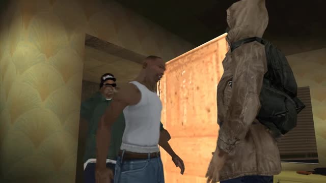 GTA SA - get out of here stalker