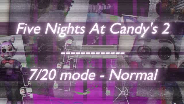 Five nights at Candy's 2 7'20 mode - Normal (fr_en)