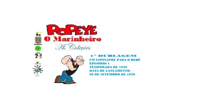 POPEYE O MARINHEIRO _ UM ESPINAFRE PARA O BEBÊ DUBLADO