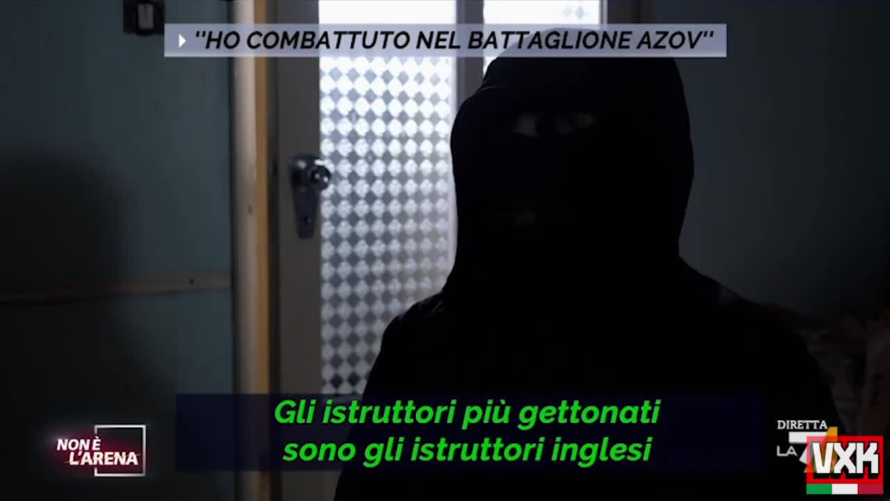 Servizio La7 Ex-Mercenario italiano del battaglione Azov