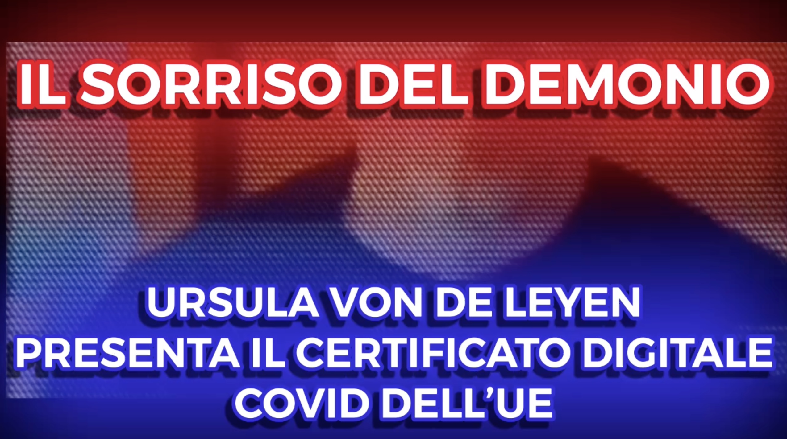 Il Sorriso del Demonio - Presentazione del Certificato Digitale Covid dell'UE