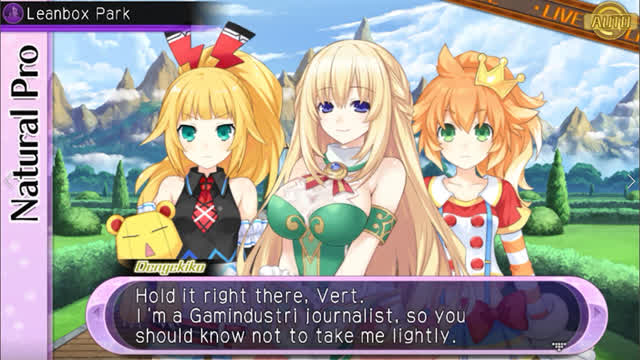 Hyperdimension Neptunia U Action Unleashed - City Watch Leanbox Ch.4 - Natural Pro