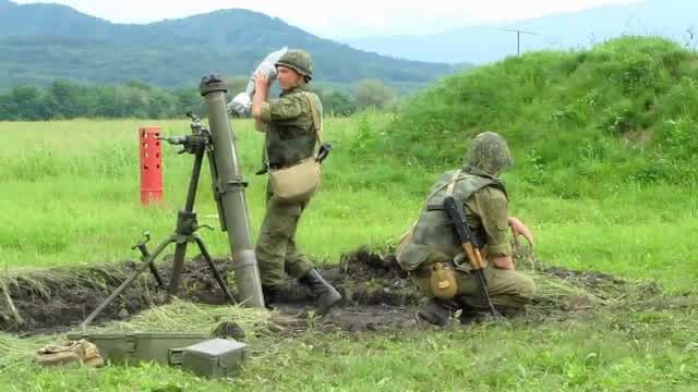 Destruction of the line of defense of the Ukrainian Nazis.