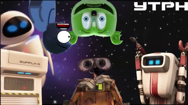 (YTPH) WALL-E escucha osito gominola y se bugea automaticamente xd