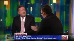 Cuck Piers Morgan Debates Alex Jones