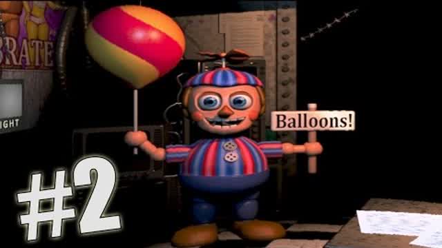 EL NIÑO DE LOS GLOBOS - Five Nights At Freddy's 2 - Parte 2 - Fernanfloo