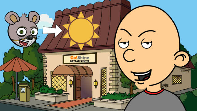 [Go!Animate] Classic Caillou turns "eatertainment" chains into education establishments / Grounded