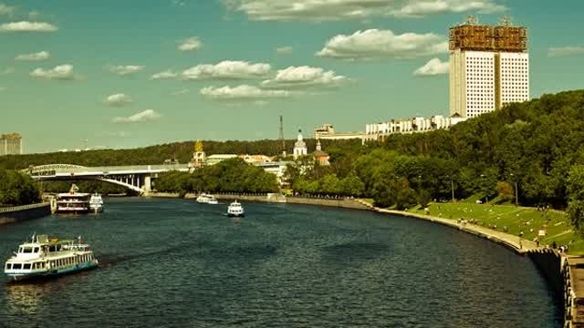 Moscow flash mob.