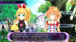 Hyperdimension Neptunia U Action Unleashed - Ch.3 Event Cutscene(s) - Virtua Forest