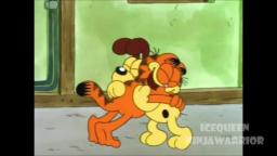 Garfield and Odie's reaction to Dr. Ector