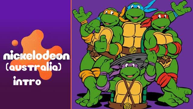 Teenage Mutant Ninja Turtles Nickelodeon (Australia) intro