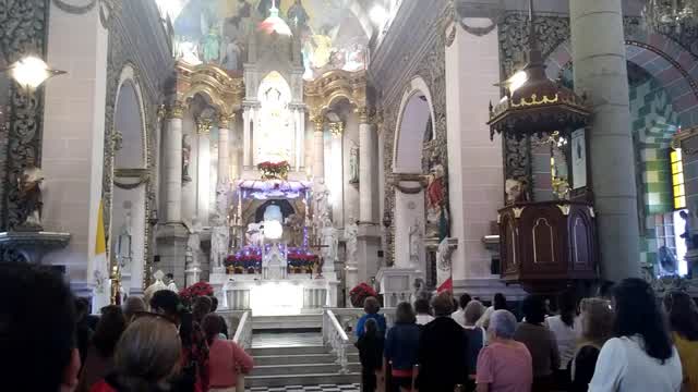 Interior de la Catedral Basílica de la Inmaculada Concepción, Mazatlán, 29 de diciembre de 2024