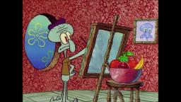 Squidward paints Dark Goose