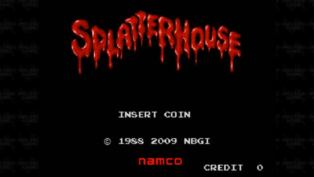 Splatterhouse AC For the JP Virtual Console Played on the Dolphin Emulator (No Death Run)