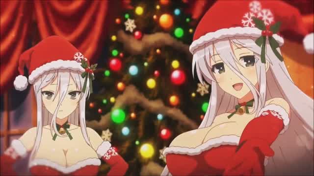 💖 Senran Kagura New Link - 🎄 Xmas PV  - Toki, Gekko, Senko