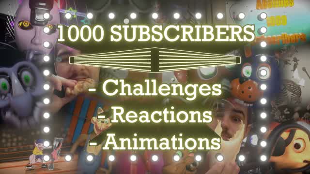 The 1000 subscribers video ! (fr/en)